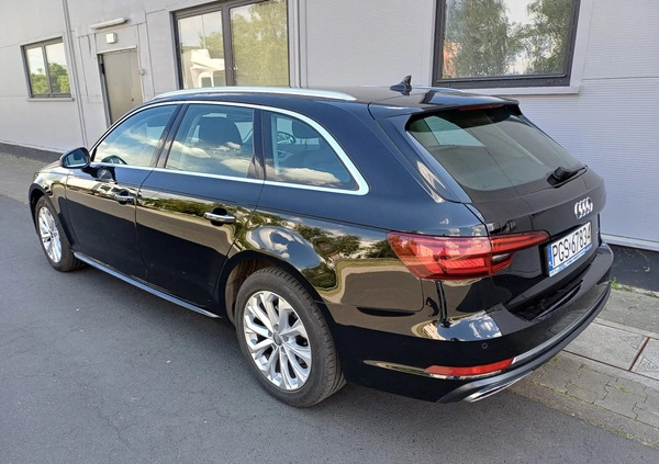 Audi A4 cena 109900 przebieg: 58000, rok produkcji 2019 z Gostyń małe 704